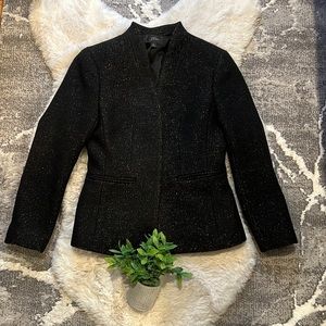 J Crew Black Wool Blazer Jacket